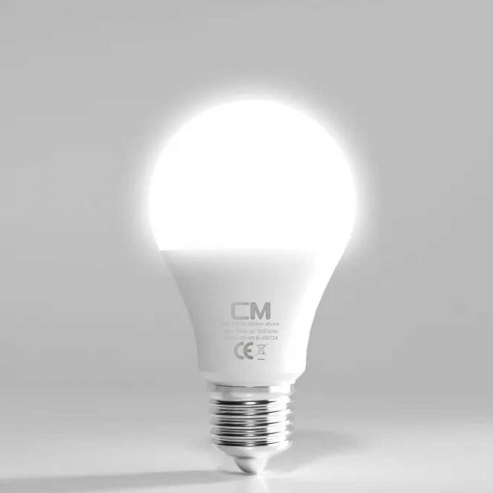 cm solar 9w E27 Duy 4000k Gün Işığı Led Ampülü - Enerji Tasarruflu 9w Gün Işığı Led Ev Ampülü