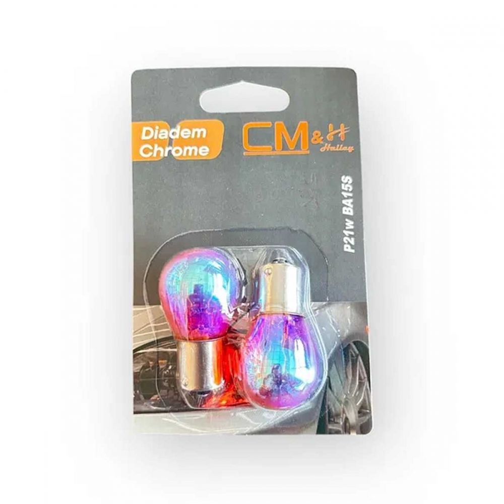 cm solar Cm&Halley Diadem Ampul 12v 93 (Tek Duy) Düz Tırnak P21w BA15S