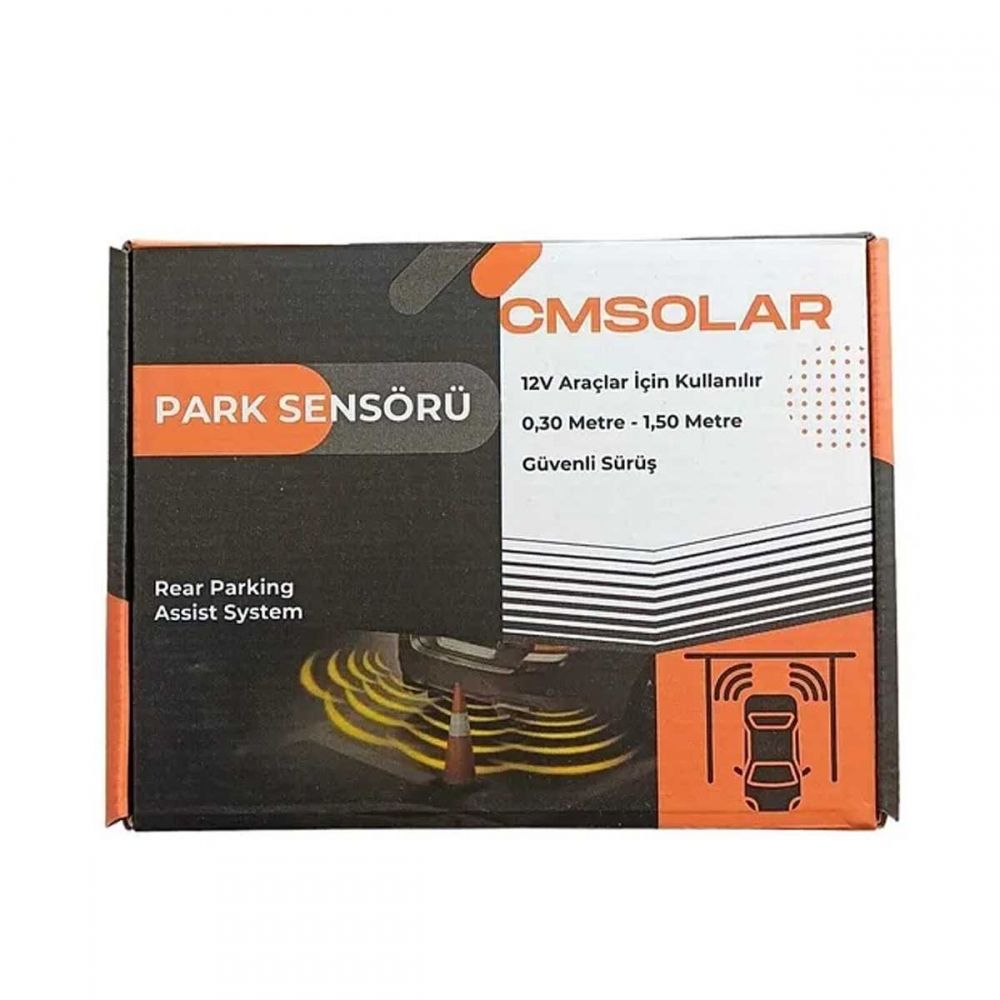 cm solar Park Sensörü 18mm Siyah Ses Ikazlı (buzerli)